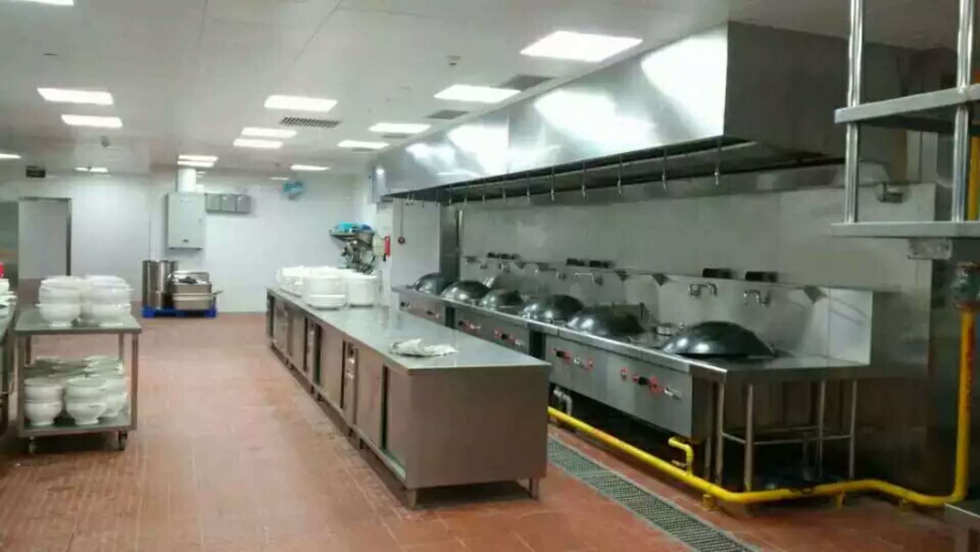 深圳大型饭堂厨房设备工程的现状-金旺厨具
